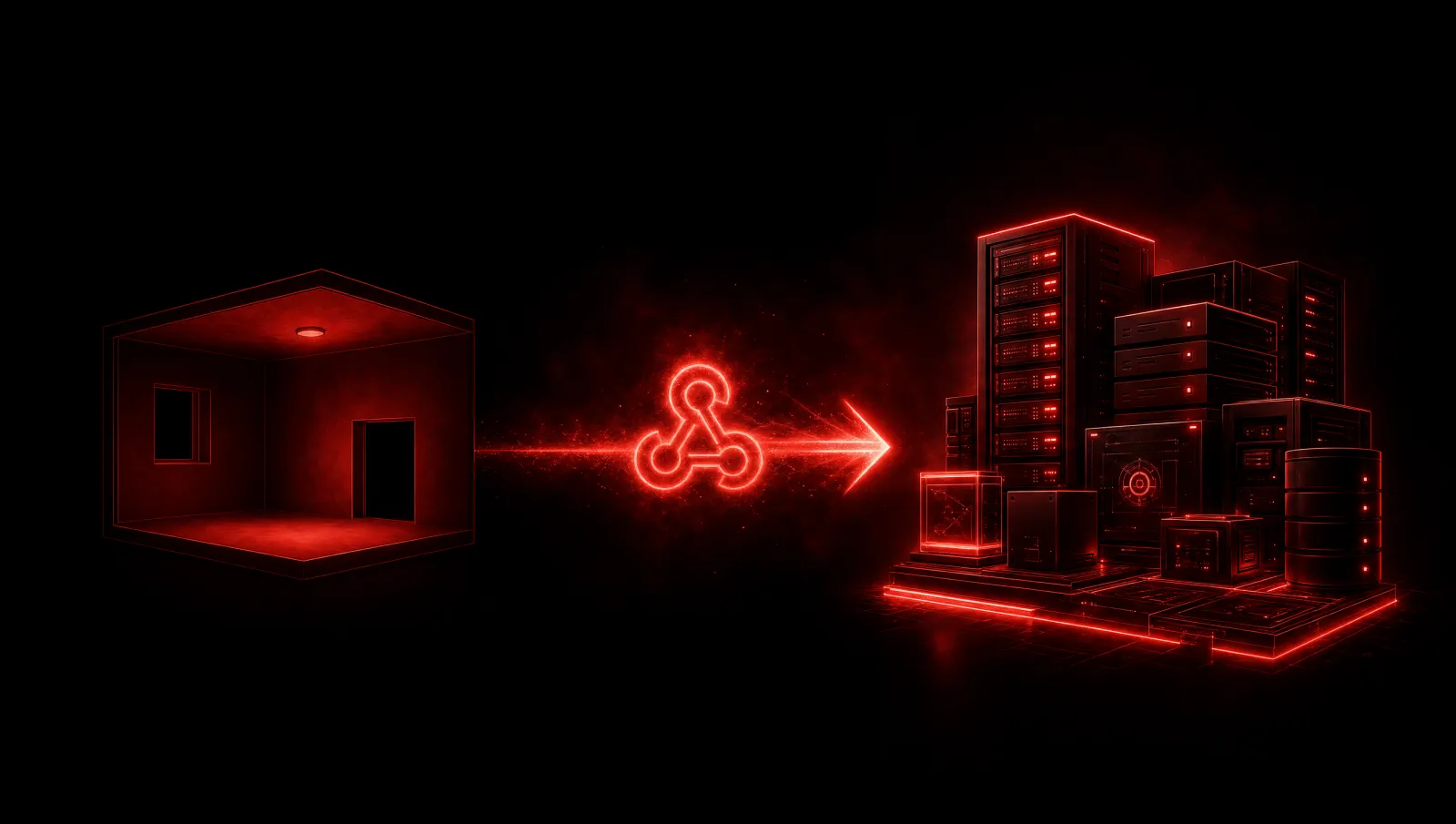 Editorial illustration for Webhooks Turn Rooms Into Infrastructure